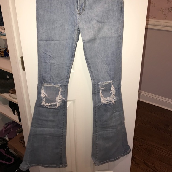 Unif Charlie Bells high waisted jeans - Picture 5 of 8